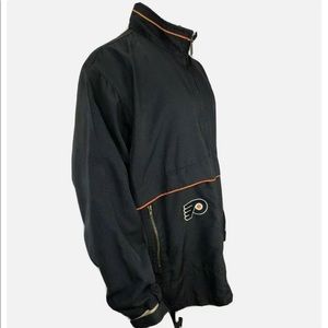 Vintage Philadelphia Flyers Logo Jacket Full Zip Mens Size XL
